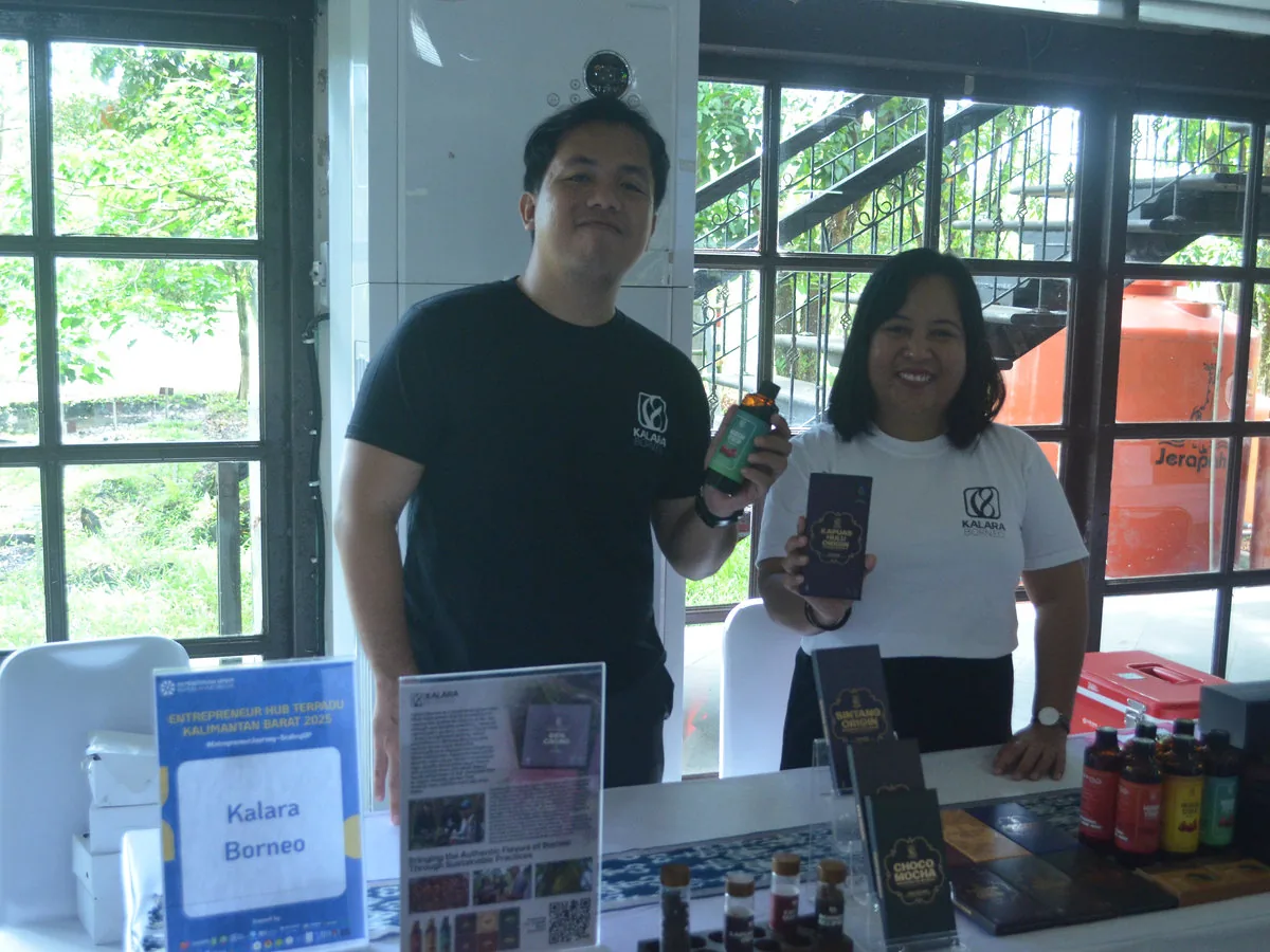 Kalara Borneo Hadirkan Cita Rasa Hutan Kalimantan di Entrepreneur Hub Kalbar 2025